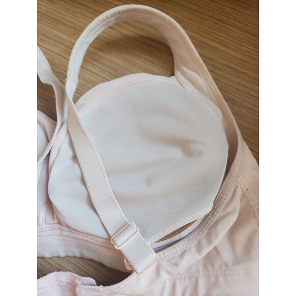 Lulemon Blush Pink Sports Bra w/ Back Closures Size 34DD - Picture 4 of 9